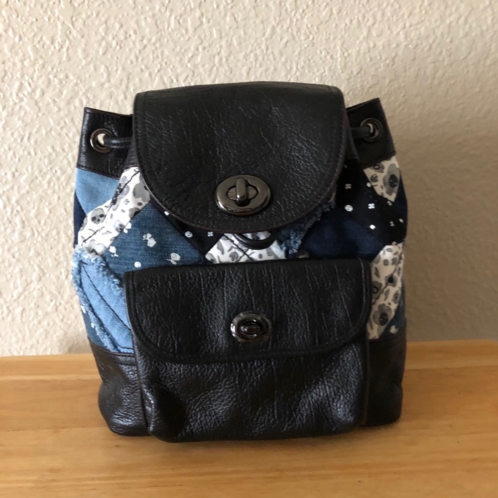 Coach Mini Backpack Excellent Used Condition
